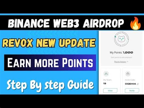 Revox Airdrop New Update Revox Airdrop Earn More Points With New