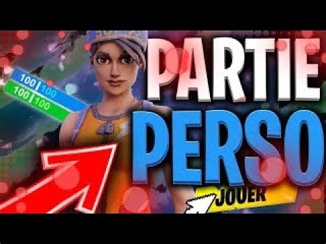 Live Pp Partie Perso Sur Fortnite Fr Defile De Mode Youtube