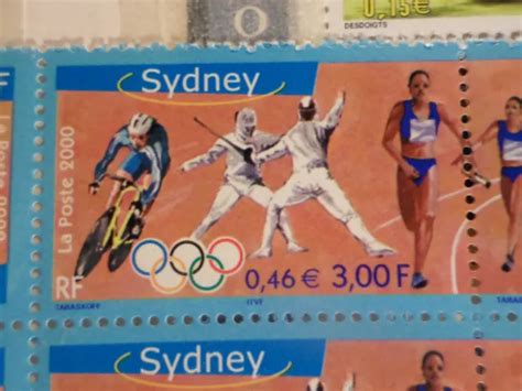 France Timbre Sport Jeux Olympiques Sydney Neuf