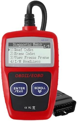 OxGord OBD2 Scanner CAN OBDII Code Reader Scan Tool For Check Engine