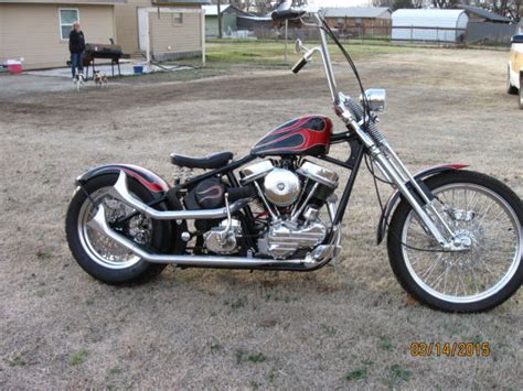 Custom Panhead Bobber 2013