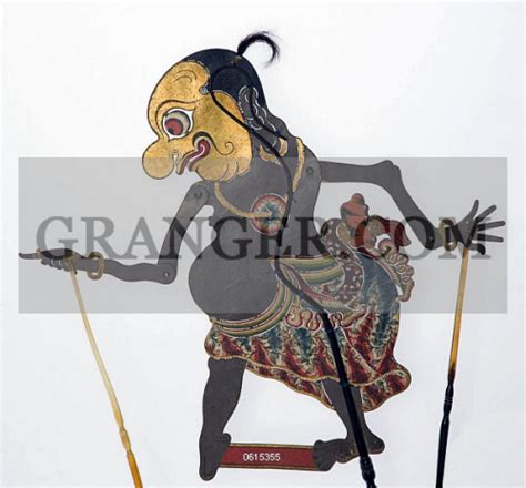 Image Of Indonesia Figure Of Gareng Wayang Kulit Shadow Puppet