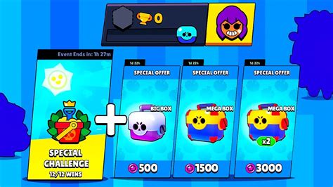 0 TROPHY Account In SPECIAL CHALLENGE Box Opening Brawl Stars YouTube