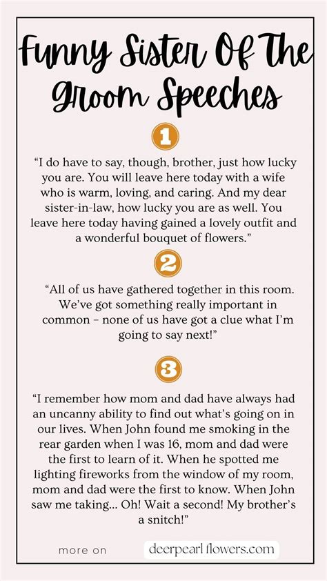 How to Write Sister of the Groom Speech: Samples & Tips