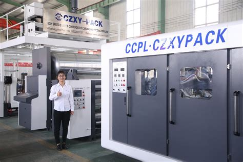 Czxy Layer Automatic Corrugated Cardboard Production Line