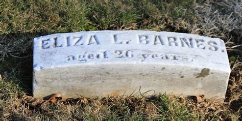 Eliza L Barnes Find A Grave Memorial