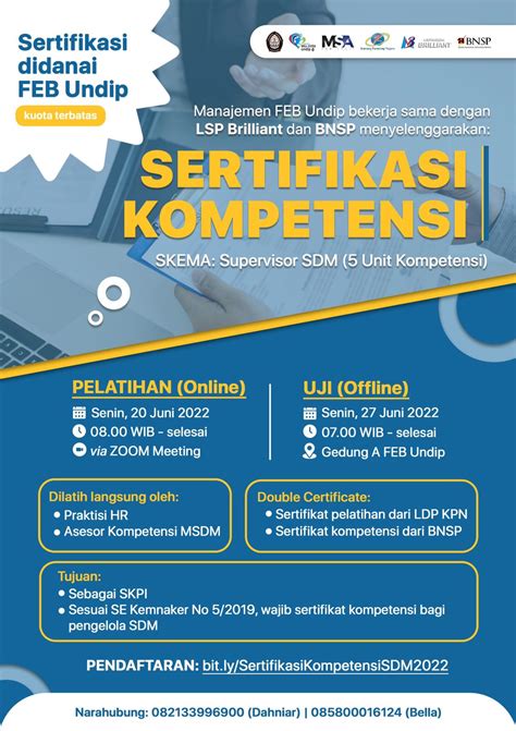 SERTIFIKASI KOMPETENSI SDM Manajemen