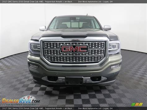 2017 Gmc Sierra 1500 Denali Crew Cab 4wd Pepperdust Metallic Jet Black Photo 7