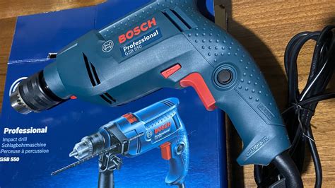 BOSCH GSB 550 Professional darbeli matkap kutu açılımı BOSCH