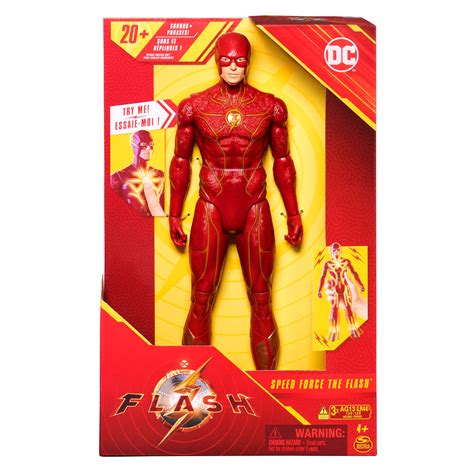 Compre The Flash Figura de Ação de Luxo 30cm Luz e Som aqui na