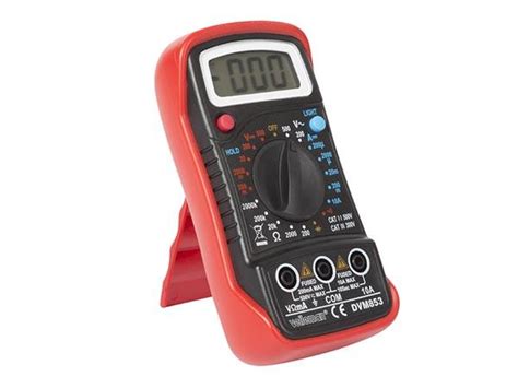 Digitale Multimeter Cat III 300V Cat II 500V 1999 Counts Data