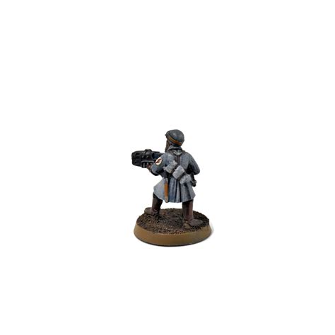 ASTRA MILITARUM Steel Legion With Plasma Gun 1 METAL 40k Kingdom Of