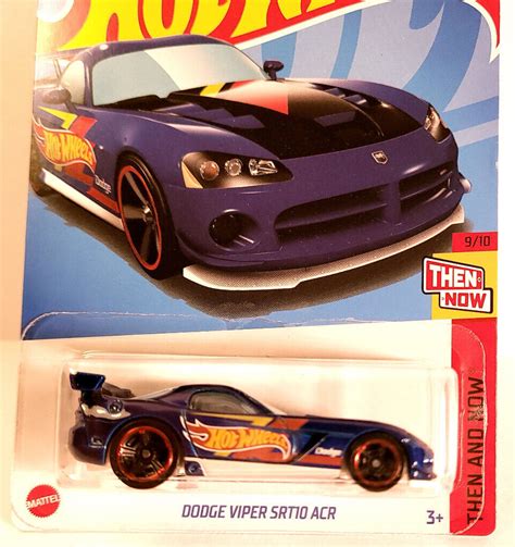 Hot Wheels Dodge Viper Srt Acr Race Team Blue Then