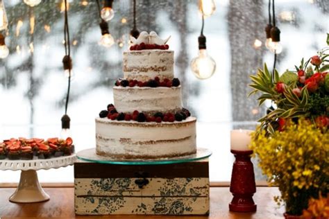 Naked Cake No Casamento O Guia Absolutamente Completo