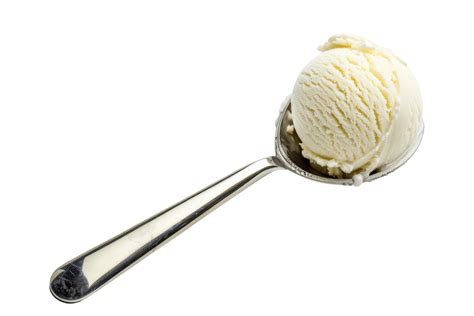 Vanilla Ice Cream Scoop 48897257 Png