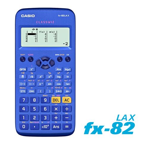 Calculadora científica Casio Azul FX 82LA X