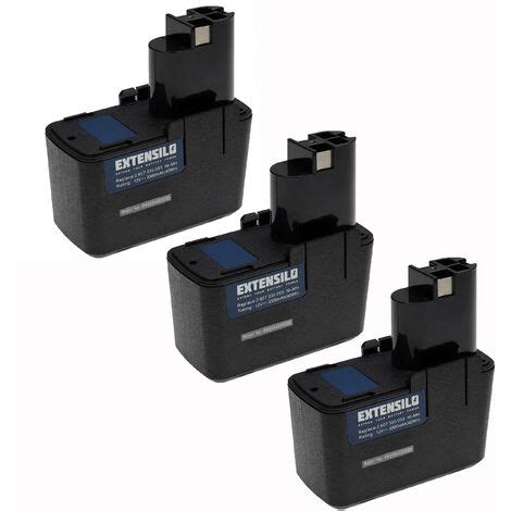 Extensilo X Batteries Compatible Avec Bosch Psr Ves Outil Lectrique