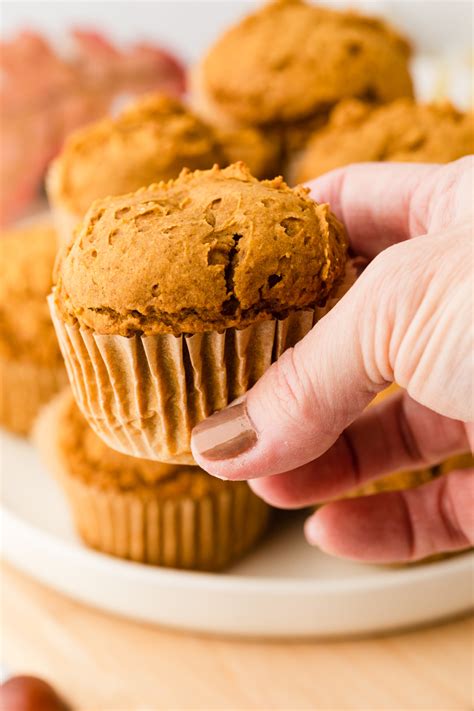 Two Ingredient Pumpkin Muffins The Travel Palate