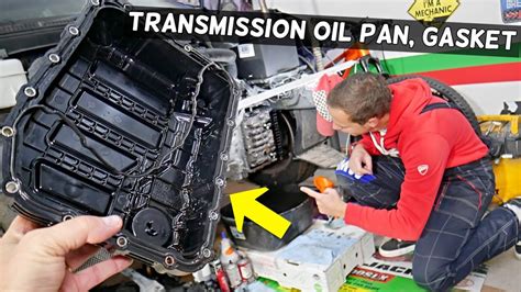 How To Replace Transmission Oil Pan Gasket Fix Transmission Fluid Leak