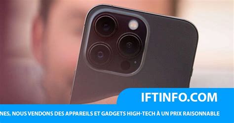 IFTINFO Une nouvelle fuite suggère que liPhone 15 Pro Max utilisera