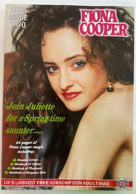 Vintage Fiona Cooper Magazine Issue Picclick Uk