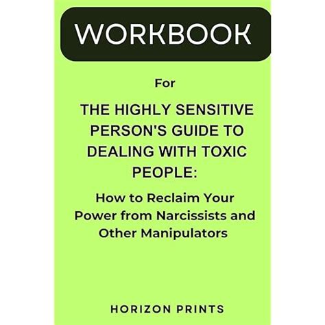 Snapklik Workbook For The Highly Sensitive Persons Guide To Dealing