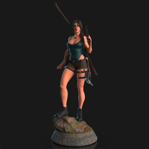 Fichier Stl Lara Croft Tomb Raidermod Le Pour Imprimante D