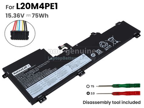 Lenovo Ideapad 5 Pro 16ihu6 82l90049sc Battery High Grade Replacement Lenovo Ideapad 5 Pro