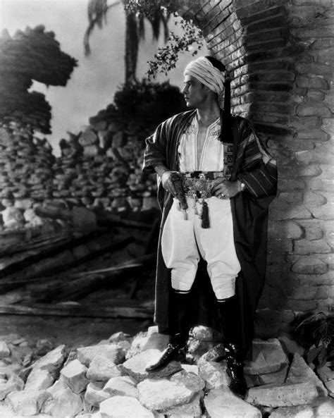 The Son Of The Sheik Circa 1926 Rudolph Valentino Dark Lover