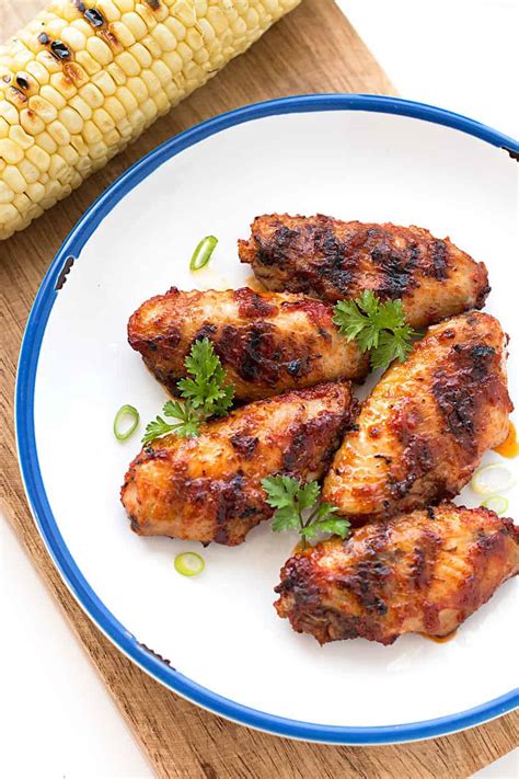 Chicken Wings with Homemade BBQ Sauce - Posh Journal