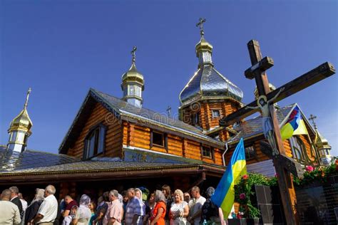 La Visite Du Patriarche De L Glise Orthodoxe Ukrainienne Kiev Photo