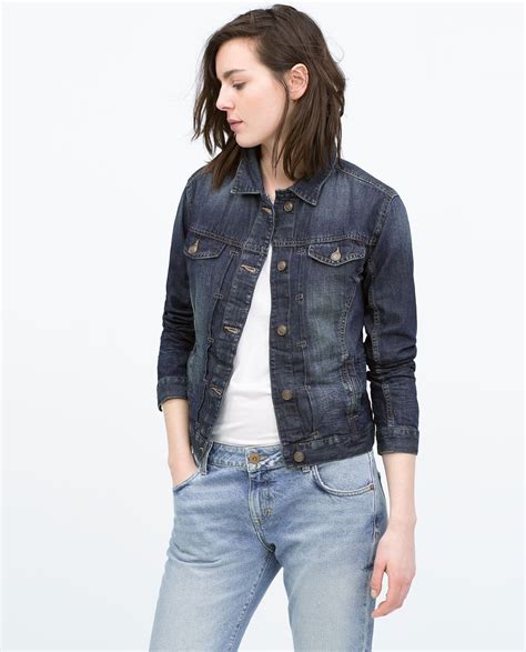 Pin By Jennifer Holt On Wishful Thinking Zara Denim Jacket Jackets