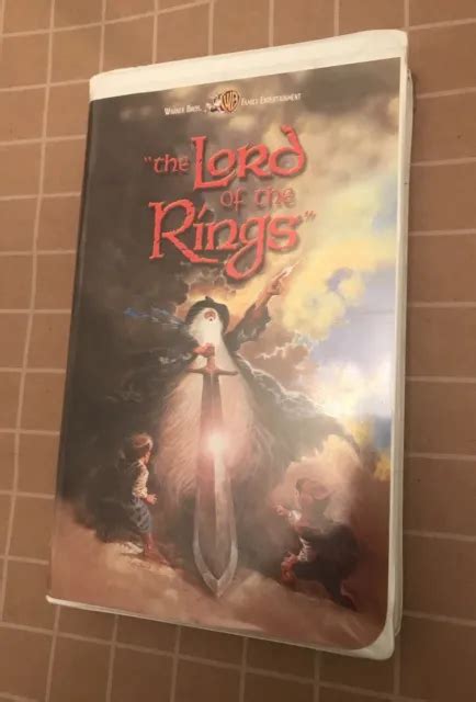 The Lord Of The Rings Vhs Clamshell Animated Bakshi Tolkens