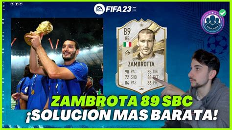 Zambrota Sbc Solucion Mas Barata Merece La Pena Fifa Youtube