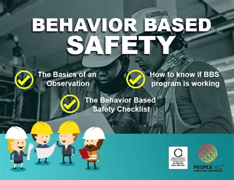 Behavior Based Safety Bbs People360 Consulting Corporation