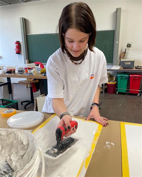 Malerworkshop Schule Am Limberg Wallerfangen