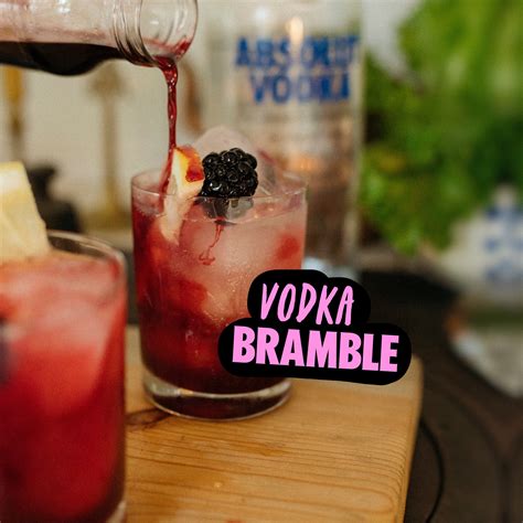 Vodka Bramble Receta Absolut Drinks