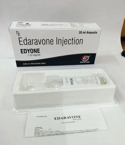 20ml Edyone Edaravone Injection 1 5 Mg At Best Price In Ambala ID