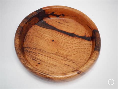 Hand Turned In Wild Cherry Wood Bowl Dining Serving Bowls Etna Pe