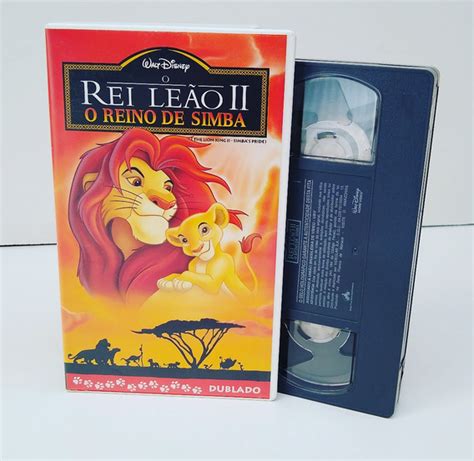 Vhs O Rei Leão MercadoLivre