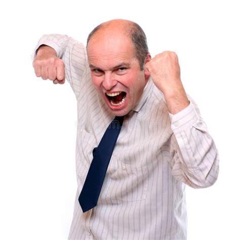 Angry Businessman Stock Photo Image 14641660