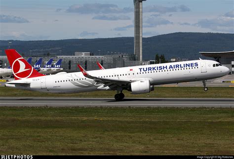 TC LTI Airbus A321 271NX Turkish Airlines Stig Rokkones JetPhotos