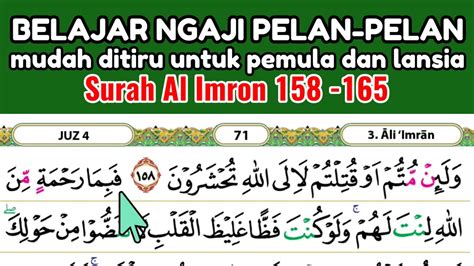 Cara Mudah Belajar Baca Alquran Pelan Pelan Untuk Pemula Dan Lansia