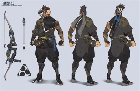 Hanzo Concept Art Overwatch 2 Art Gallery Overwatch Fan Art