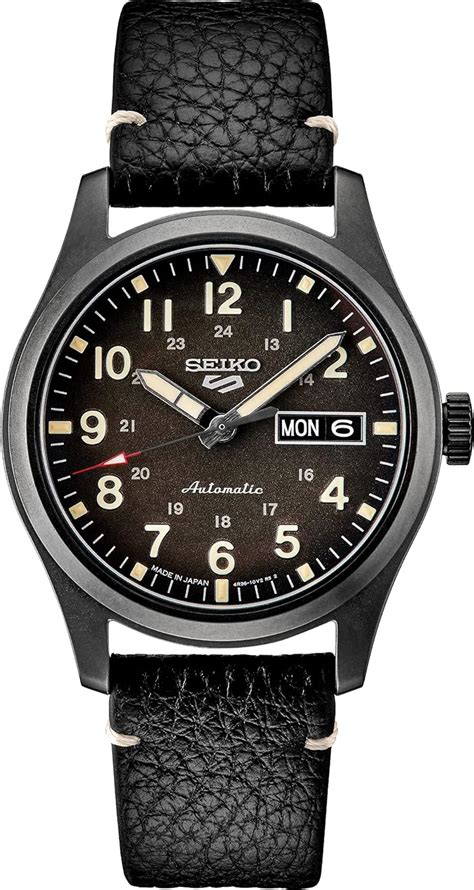 Seiko Srpg41 Seiko 5 Sports Mens Watch Black 394mm Stainless Steel