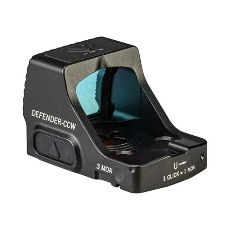 Bullseye North Vortex Defender Ccw Moa Red Dot Optic