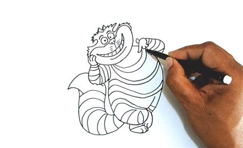 How To Draw The Cheshire Cat From Alice In Wonderland Cheshire Cat