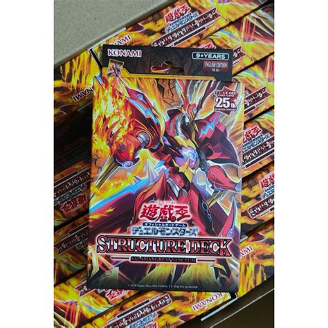 Yu Gi Oh Ae Structure Deck Salamangreat Sanctum Shopee Thailand