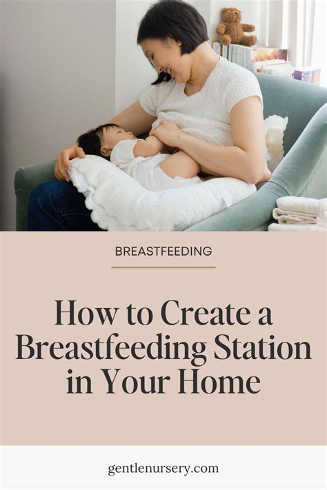 How To Create An Awesome Breastfeeding Station In Your Home