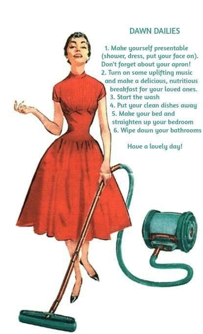 What Happened When I Tried A 1950s Housewife Schedule Artofit